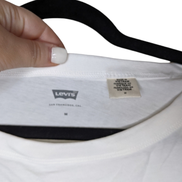 Levi’s “Love & Levi’s” Logo Baseball Top - Size M ❤️ - Picture 4 of 5
